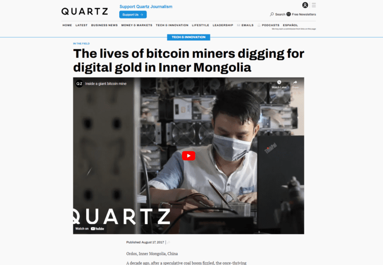 The lives of bitcoin miners digging for digital gold in Inner Mongolia